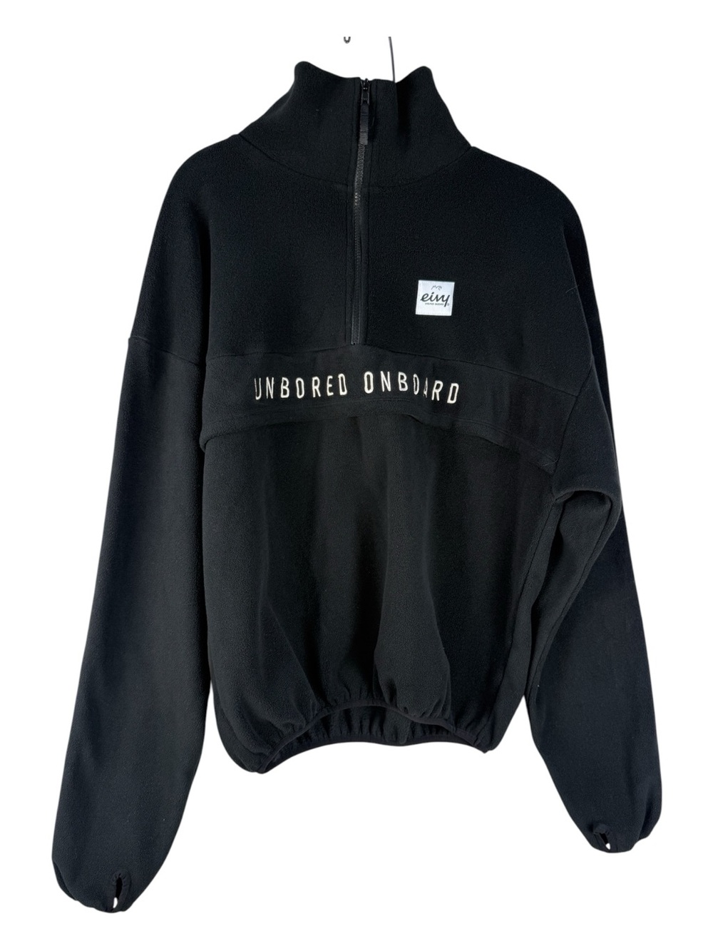 Eivy Ball Fleece — Swedish Ski Snowboard Outdoors Black Pullover Half Zip M